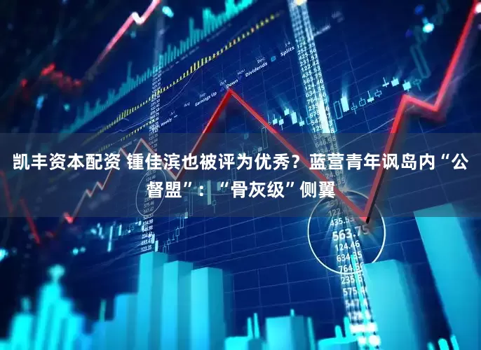 凯丰资本配资 锺佳滨也被评为优秀？蓝营青年讽岛内“公督盟”：“骨灰级”侧翼